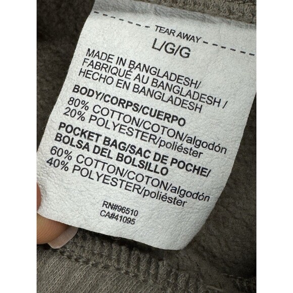 Under Armour Fleece Sweatpants Drawstring Elastic Waist Large Tan Athleisure - Picture 8 of 9